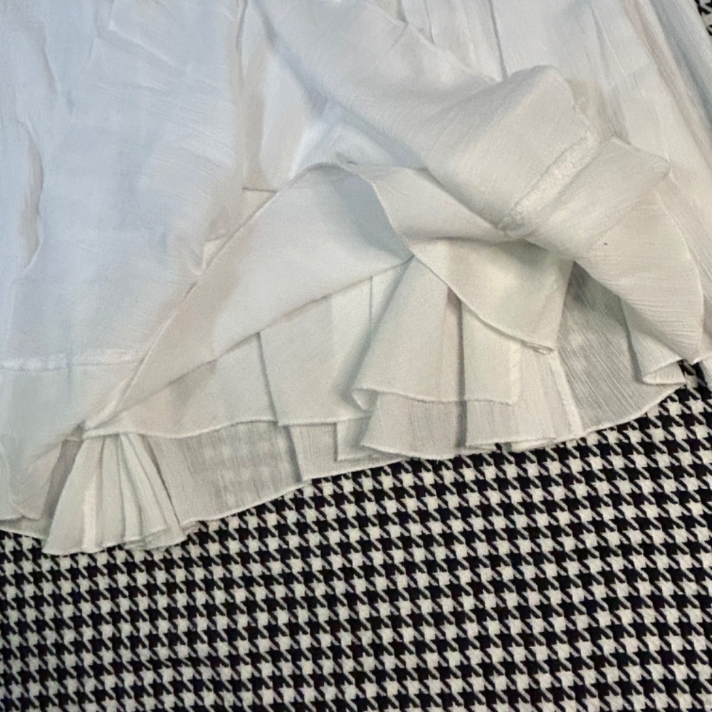 Ruby Rd. White SKIRT - 18 - Picture 6 of 9